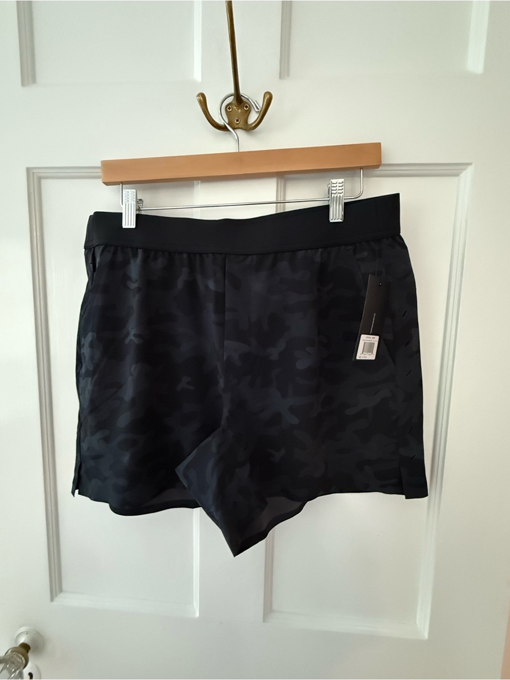 Ten Thousand Black Camo Men's Athletic Shorts